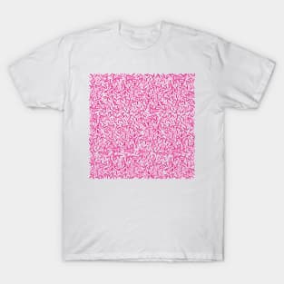 Pretty Pink Sprinkles Pattern T-Shirt